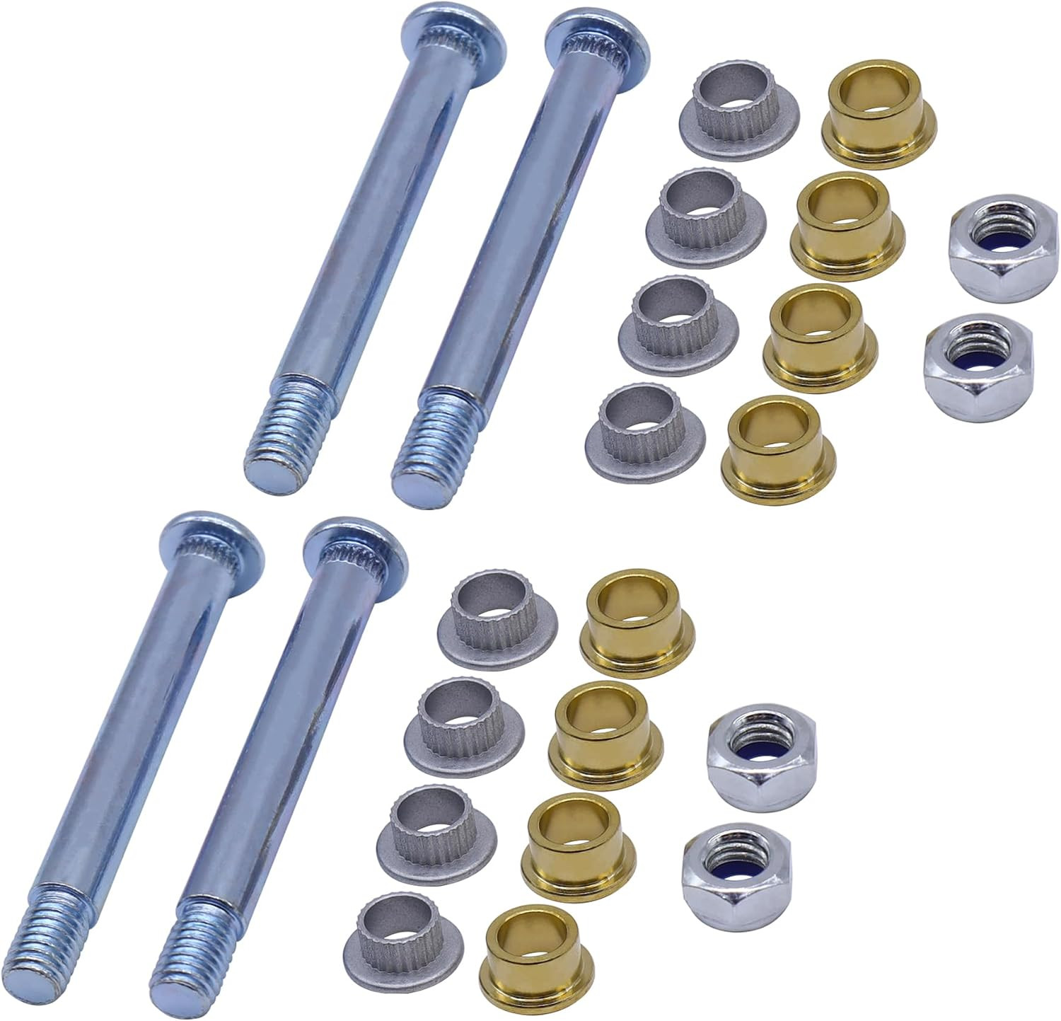 Door Hinge Pin and Bushing Repair Kits Compatible with 1994-2004 Ford Mustang Ra