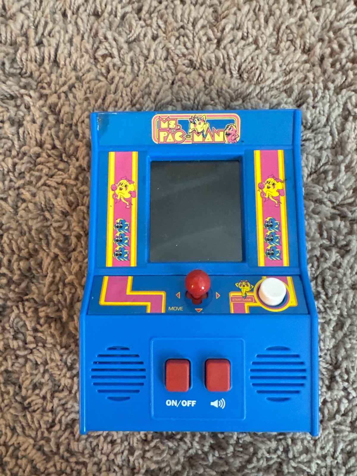 Bandai Namco Ms. Pac-Man Retro Mini-Arcade 09614 Pacman -Tested