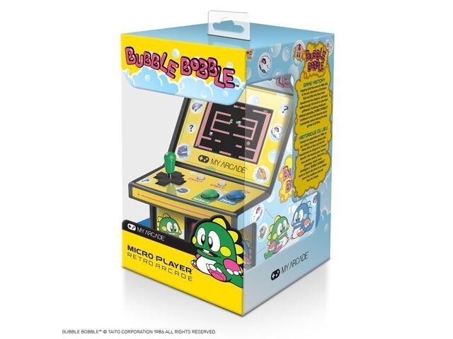 WB My Arcade DGUNL-3241 Bubble Bobble Micro Player Retro Arcade Machine – 6.75″