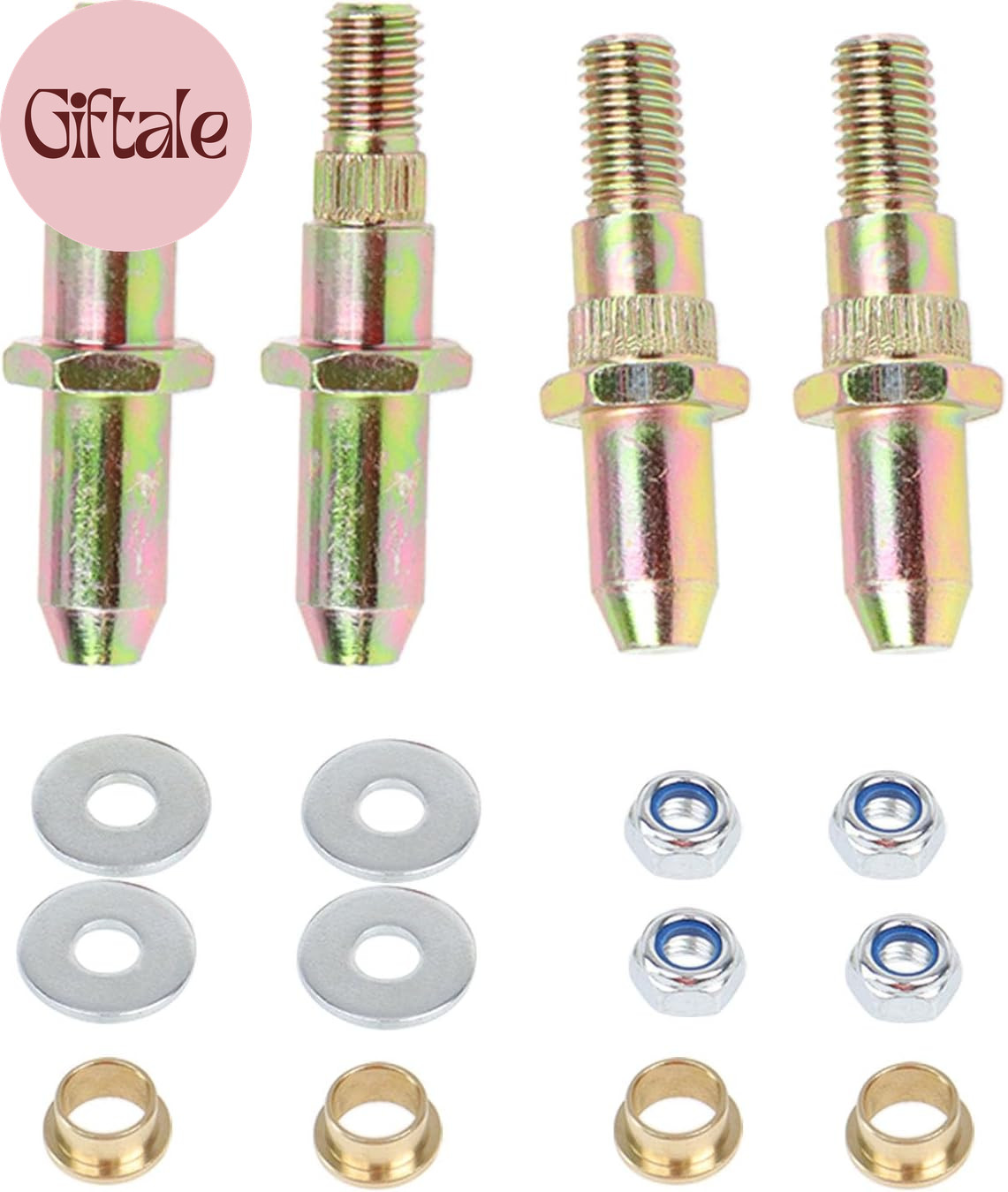 Door Hinge Pin and Bushing Repair Kits Compatible with Chevy GMC 1999-2007 Chevr