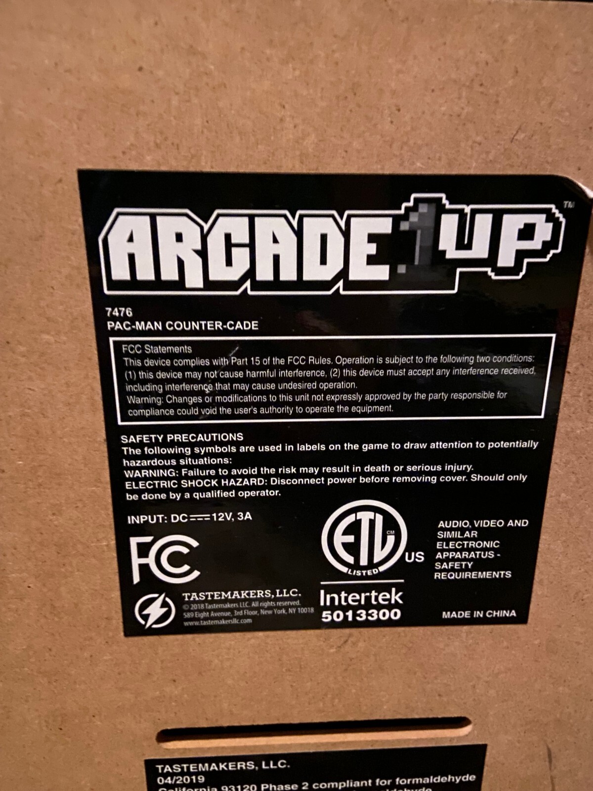 Acrade1Up Pac-Man & Pac & Pal Countercade 2 games in 1 Arcade Machine 1&2 Player