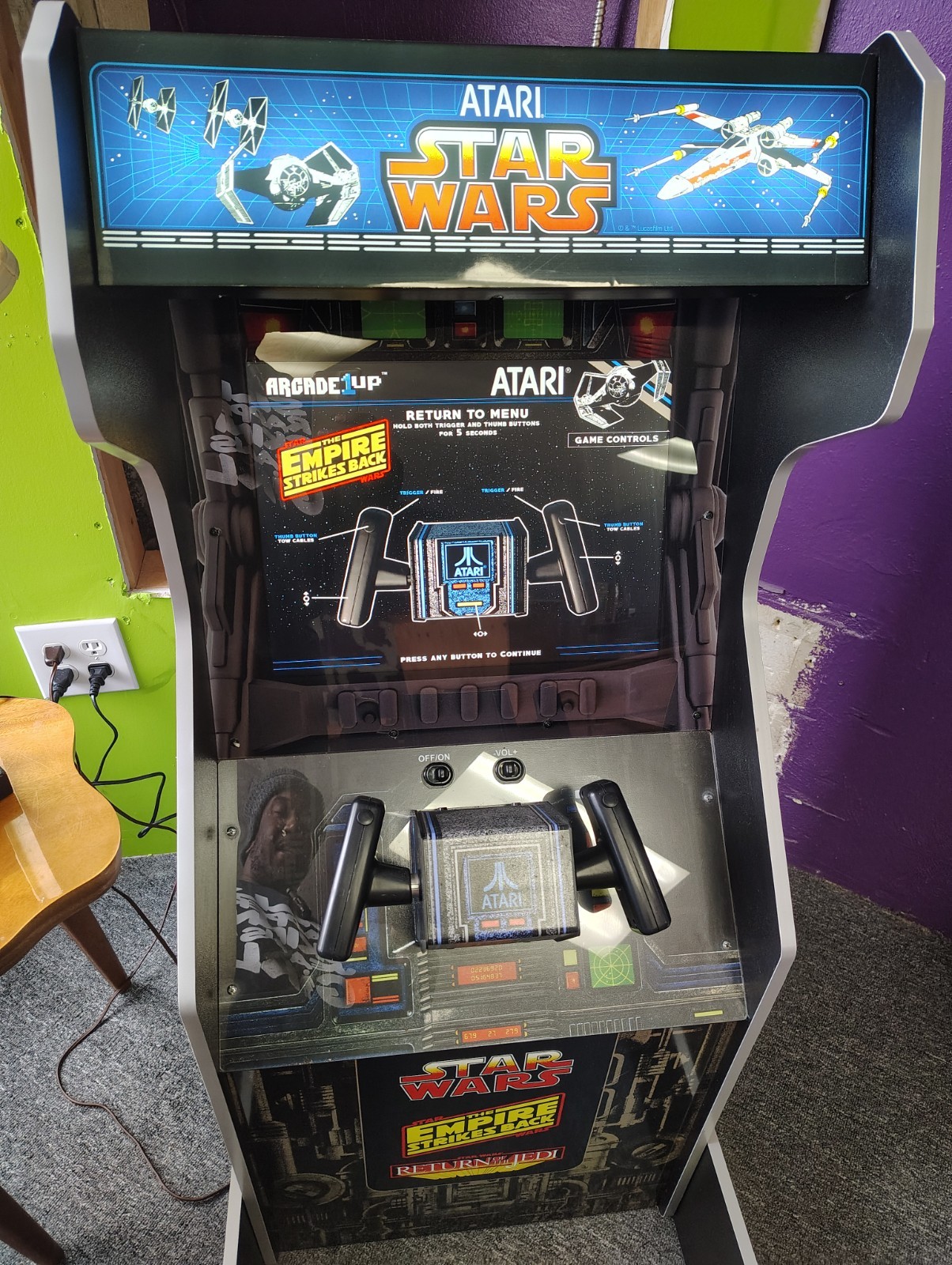 Arcade 1up STAR WARS LE w/Bench Seat – TMNT – MK2 – Street Fighter 2 Final fight