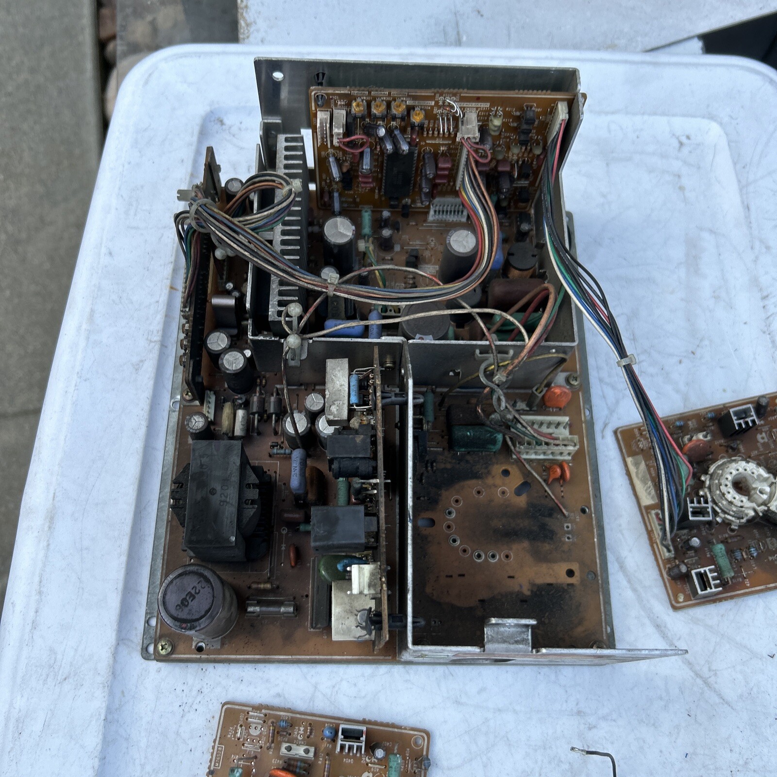 Untested Toei Tc-rm281 Arcade Pcb Board Game Monitor Chassis If17