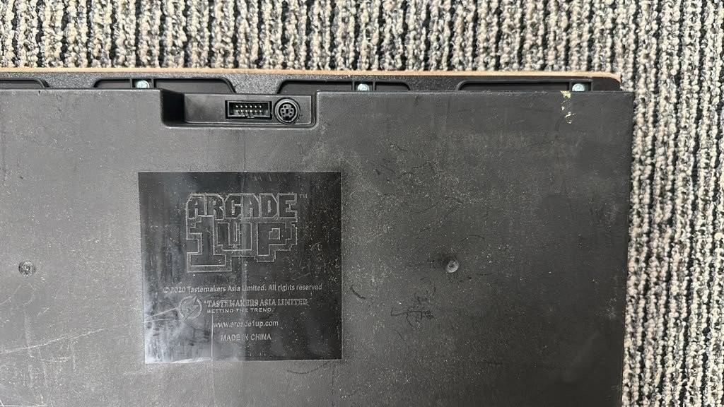 Arcade1Up Pacmania Arcade Machine – Control Panel ONLY – USED