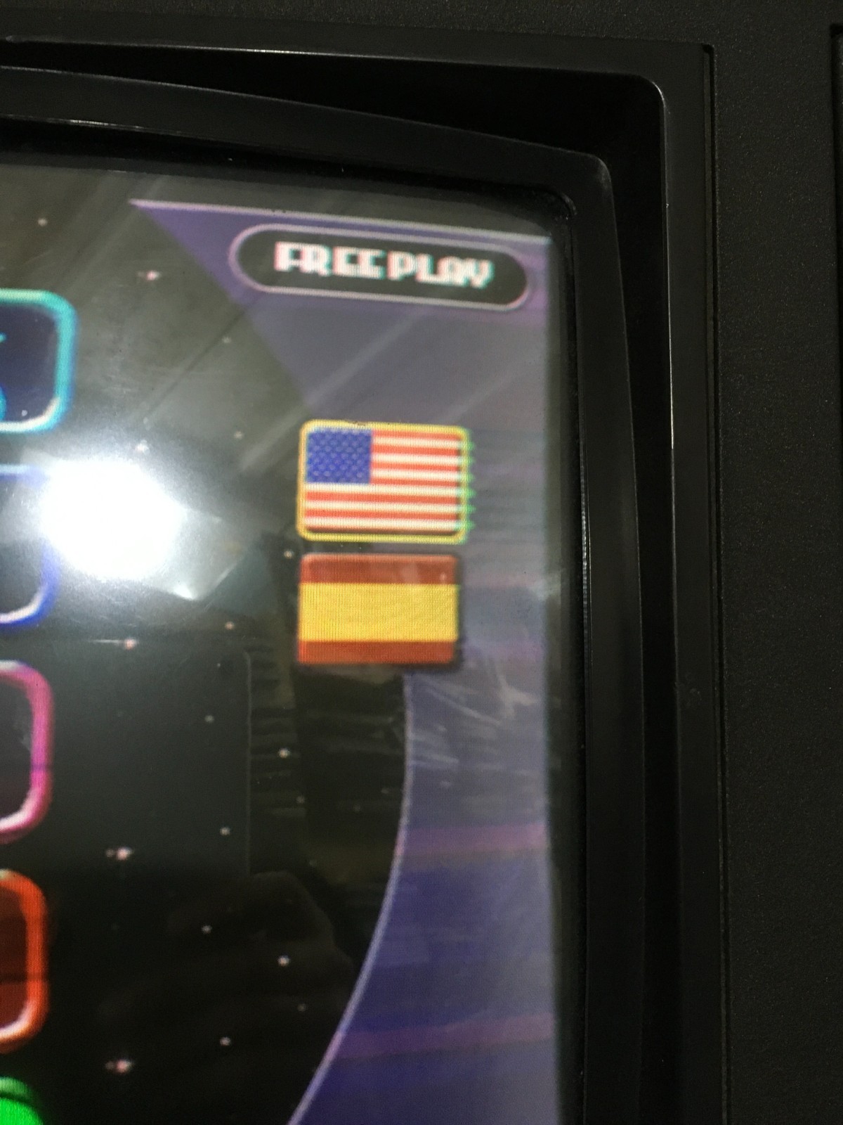 Vintage BAR Touchscreen Arcade Machine Countertop WORKS (Freeplay Enabled) RS