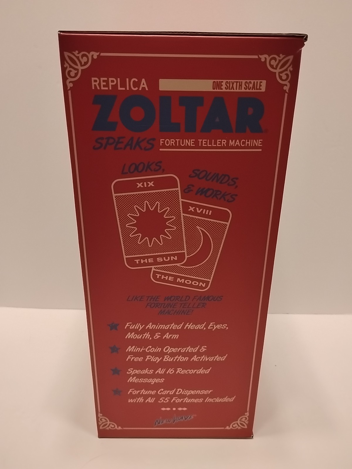 New Wave Toys Zoltar Speaks Mini Replica Fortune Teller Machine – NEW