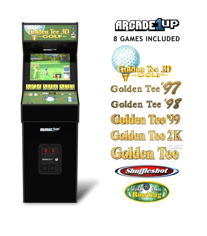 Golden Tee Golf 3D 35th Anniversary Deluxe Arcade Machine Arcade1Up (Brand New)