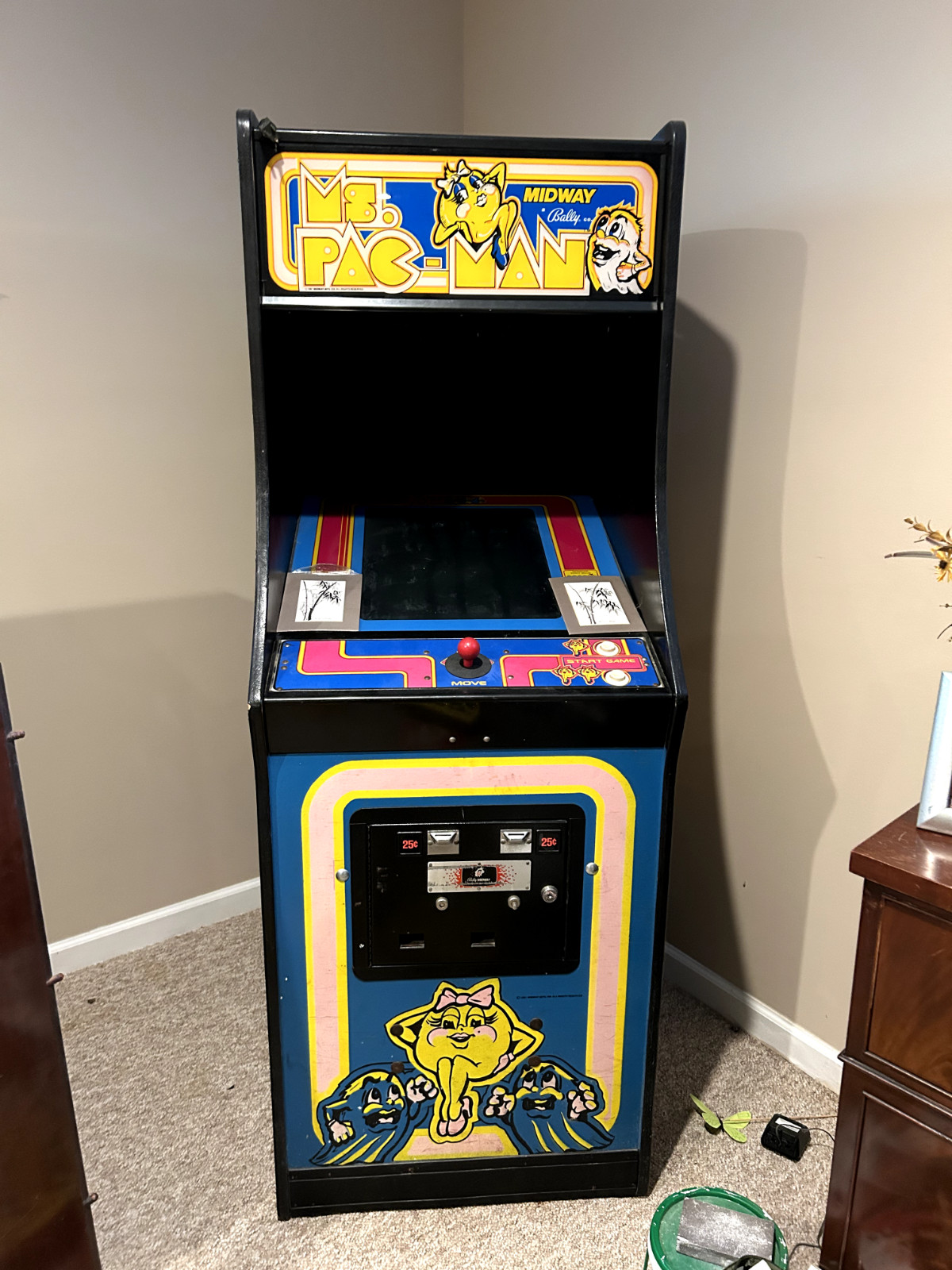 Arcade1up Class of 81′ Deluxe Arcade Game – Blue, Working, Original Game Board