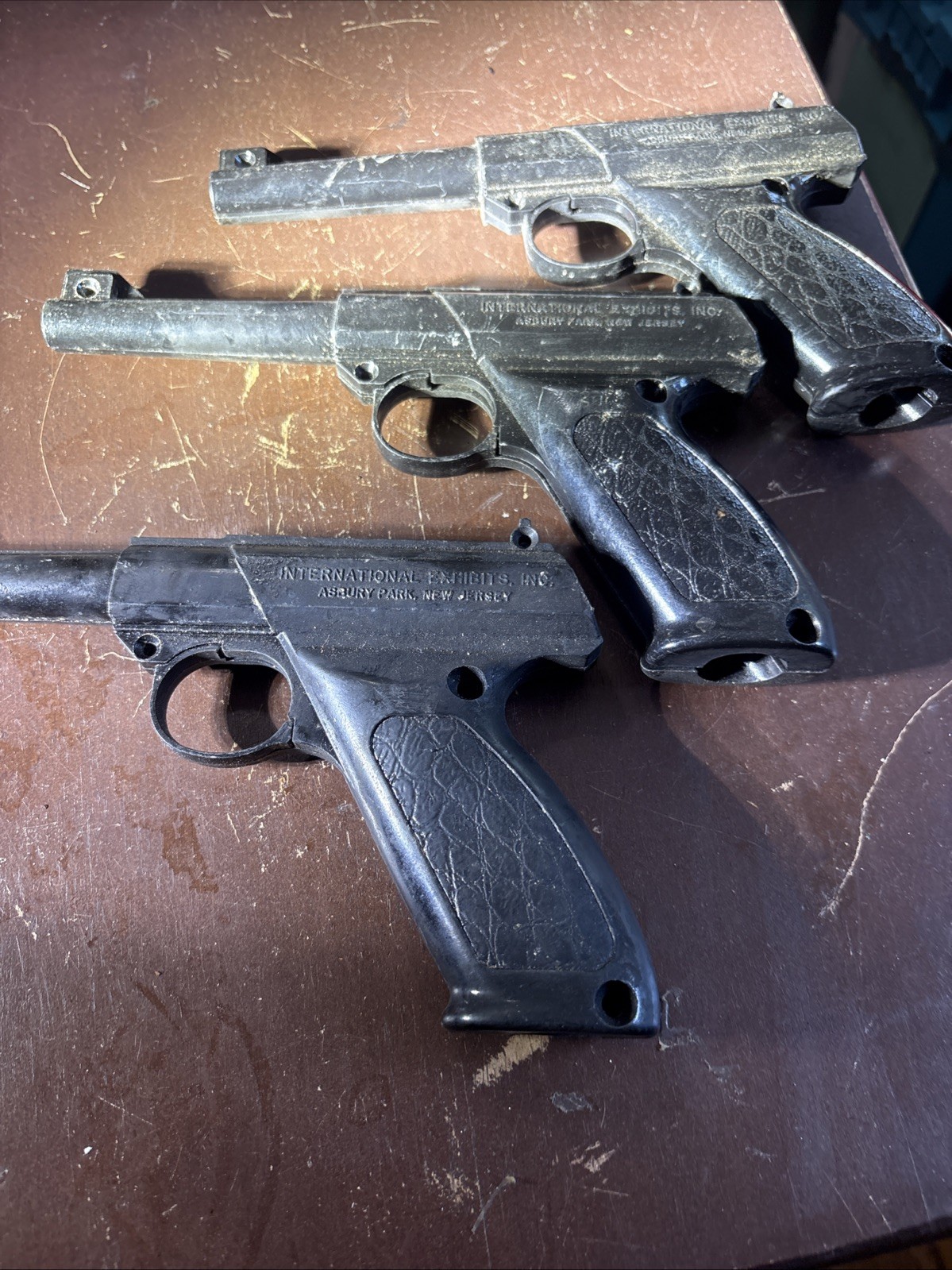 International Exhibits Inc. Asbury Park N.J. Concession Game Toy Guns