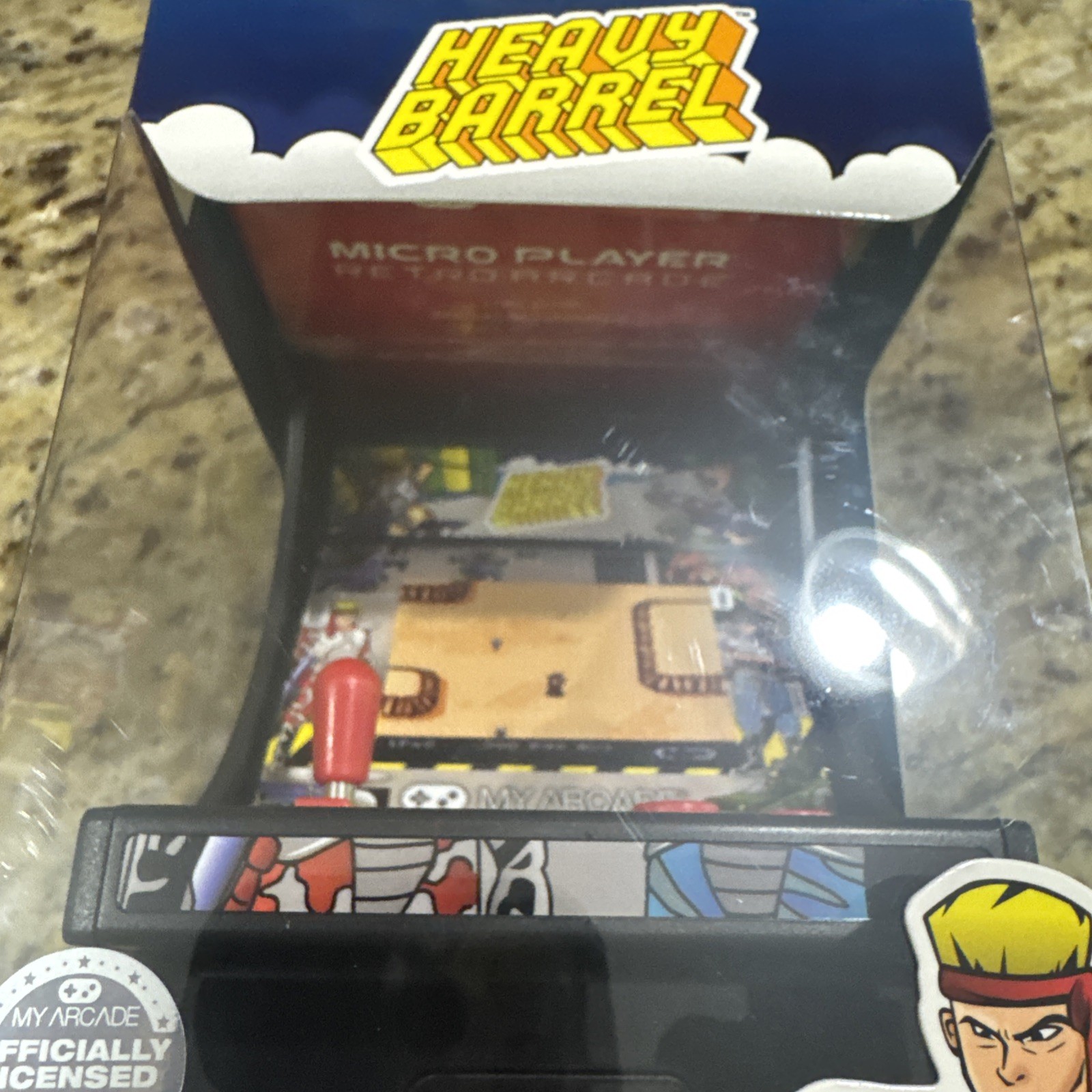 Heavy Barrel My Arcade Micro Player Mini Retro Arcade Game Machine New NIB 2017