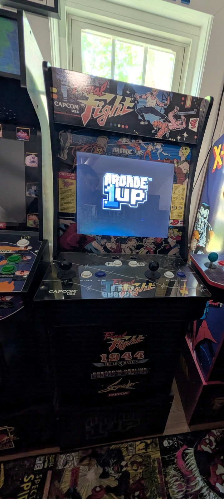 Arcade1Up Cabinet Final Fight With Arcade1Up Riser
