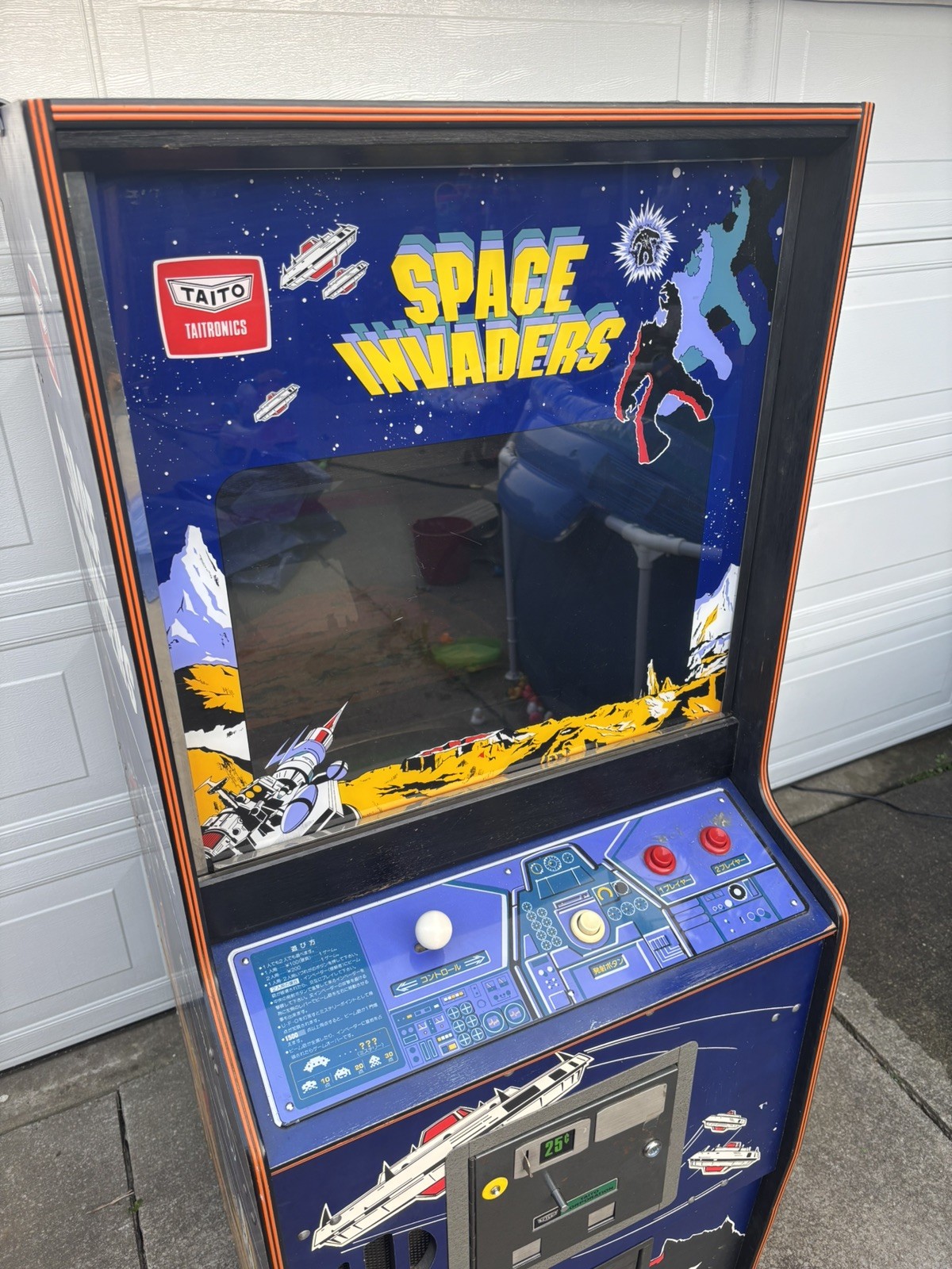 Taito Japanese dedicated Space Invaders Original Arcade Machine OHIO rare game