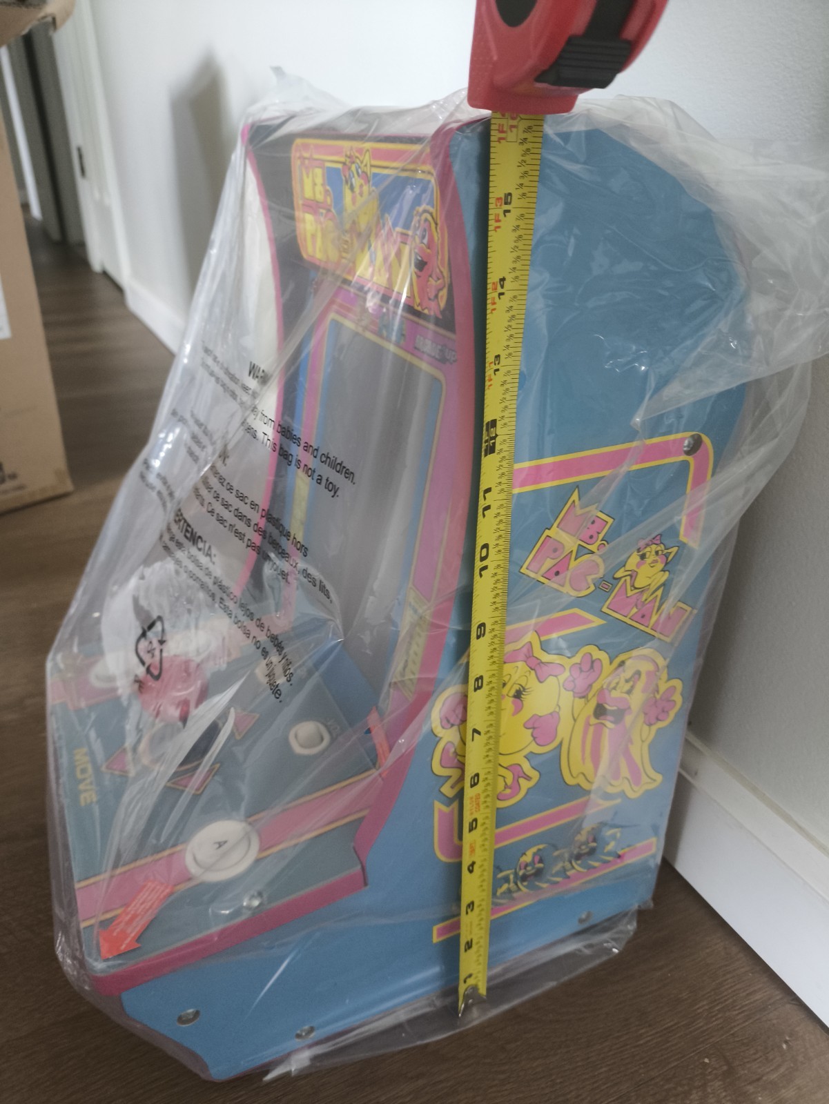 Arcade1Up Ms. Pac-Man Counter-Cade Mini Tabletop Arcade Machine Repro 2020