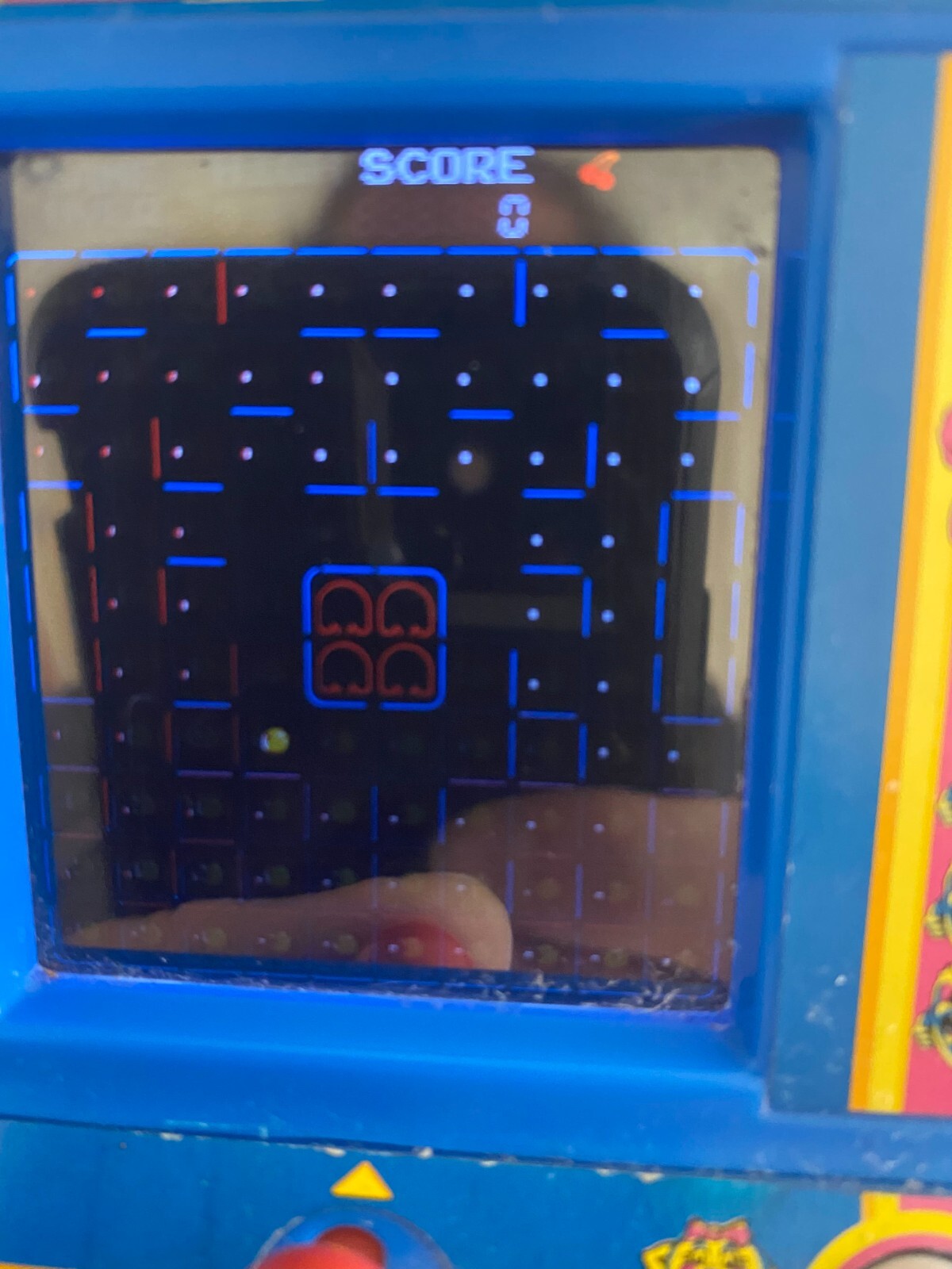 Mrs.Pacman 5 Inch Mini Tested Arcade Game 2018 Bandai Namco entertainment Inc.