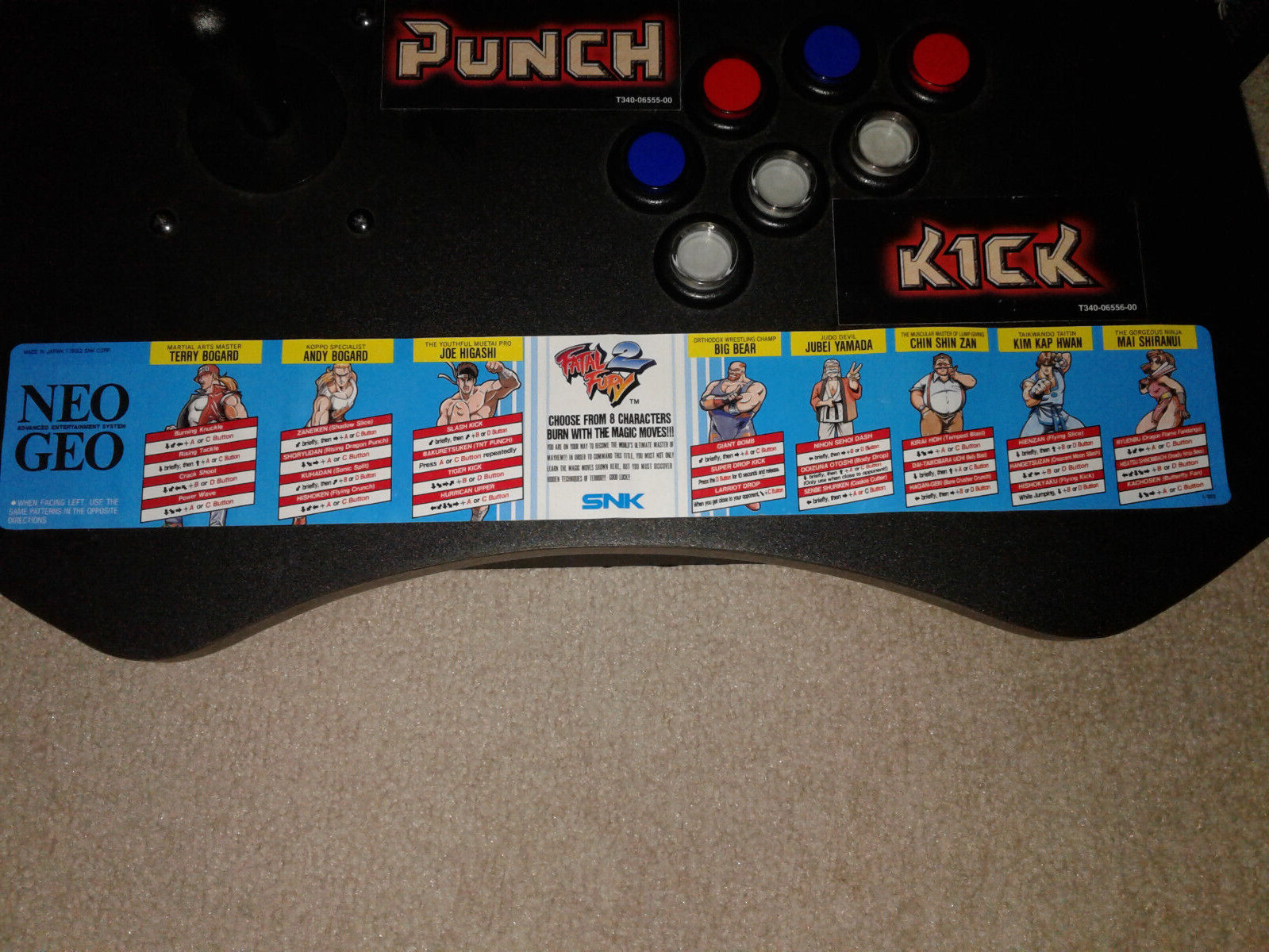 Used, custom built JAMMA arcade supergun for PCB boards – home arcade system