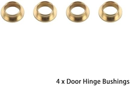 38456 Front LH Driver Side Door Hinge Pin and Bushing Kit | Fits for Chevy Silve