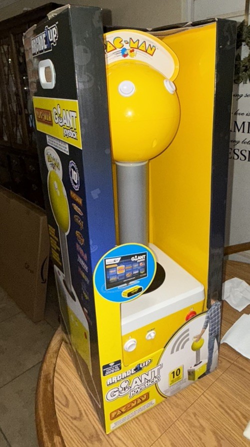 BRAND NEW! SEALED! PAC-MAN Arcade1Up Giant Joy Stick 33 inches tall