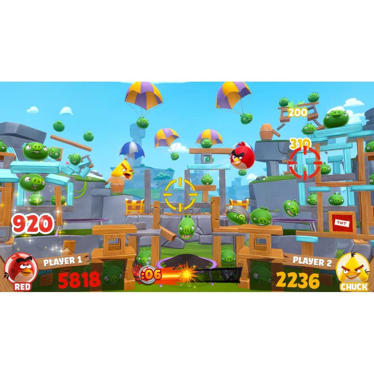 Raw Thrills Angry Birds Boom! Arcade Video Redemption Shooting Game