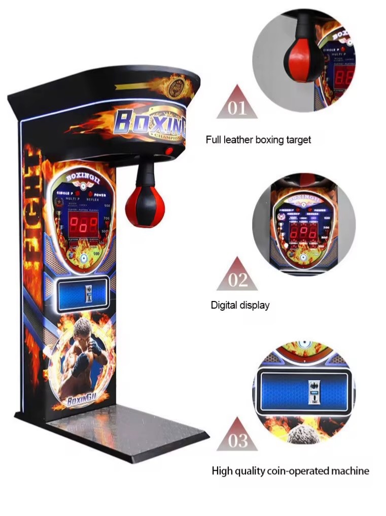 Arcade Boxer Machine BRAND NEW with Contactless pay