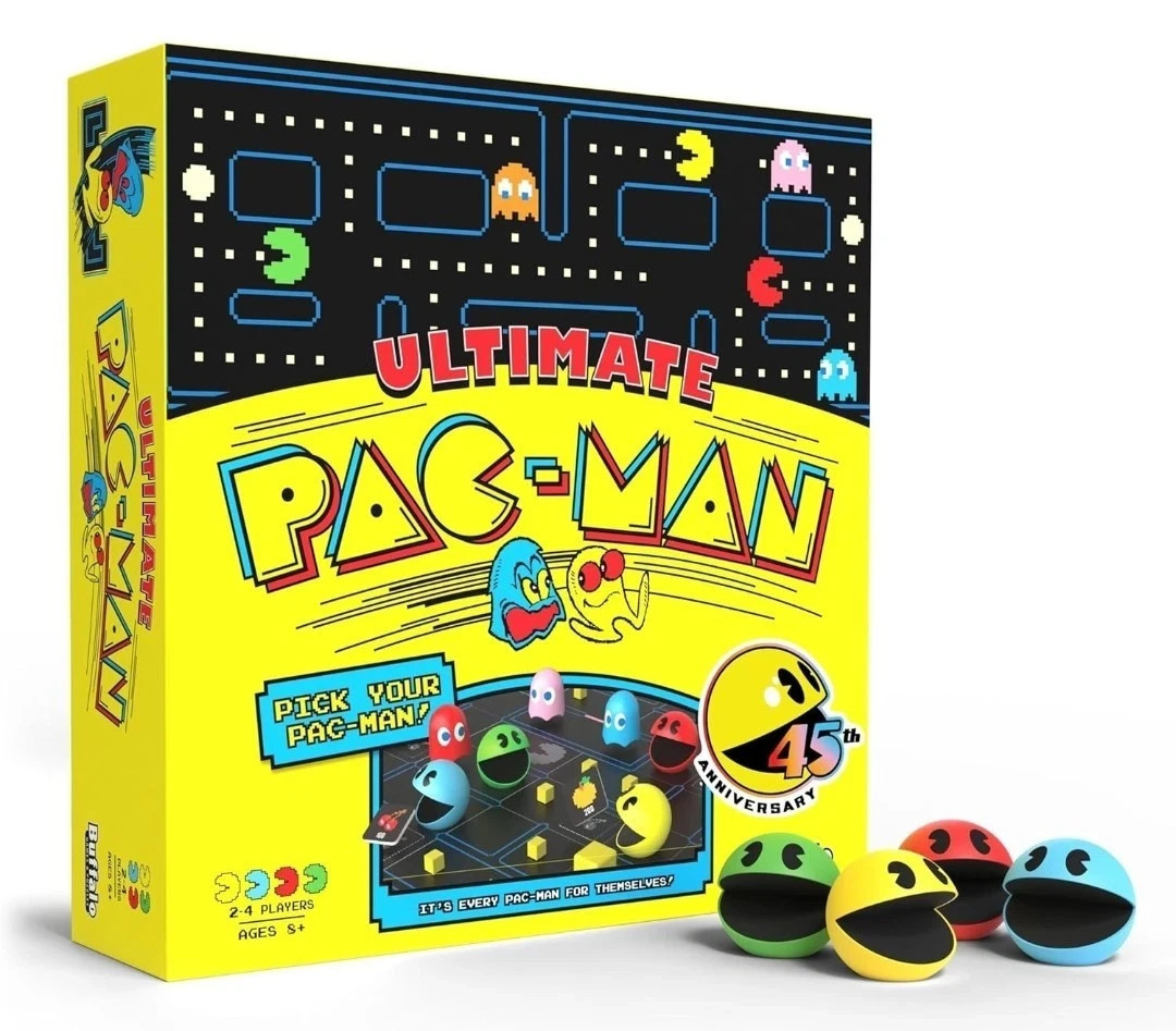 Ultimate PAC-MAN Board Game – Retro Arcade Classic! – Official Licensed New