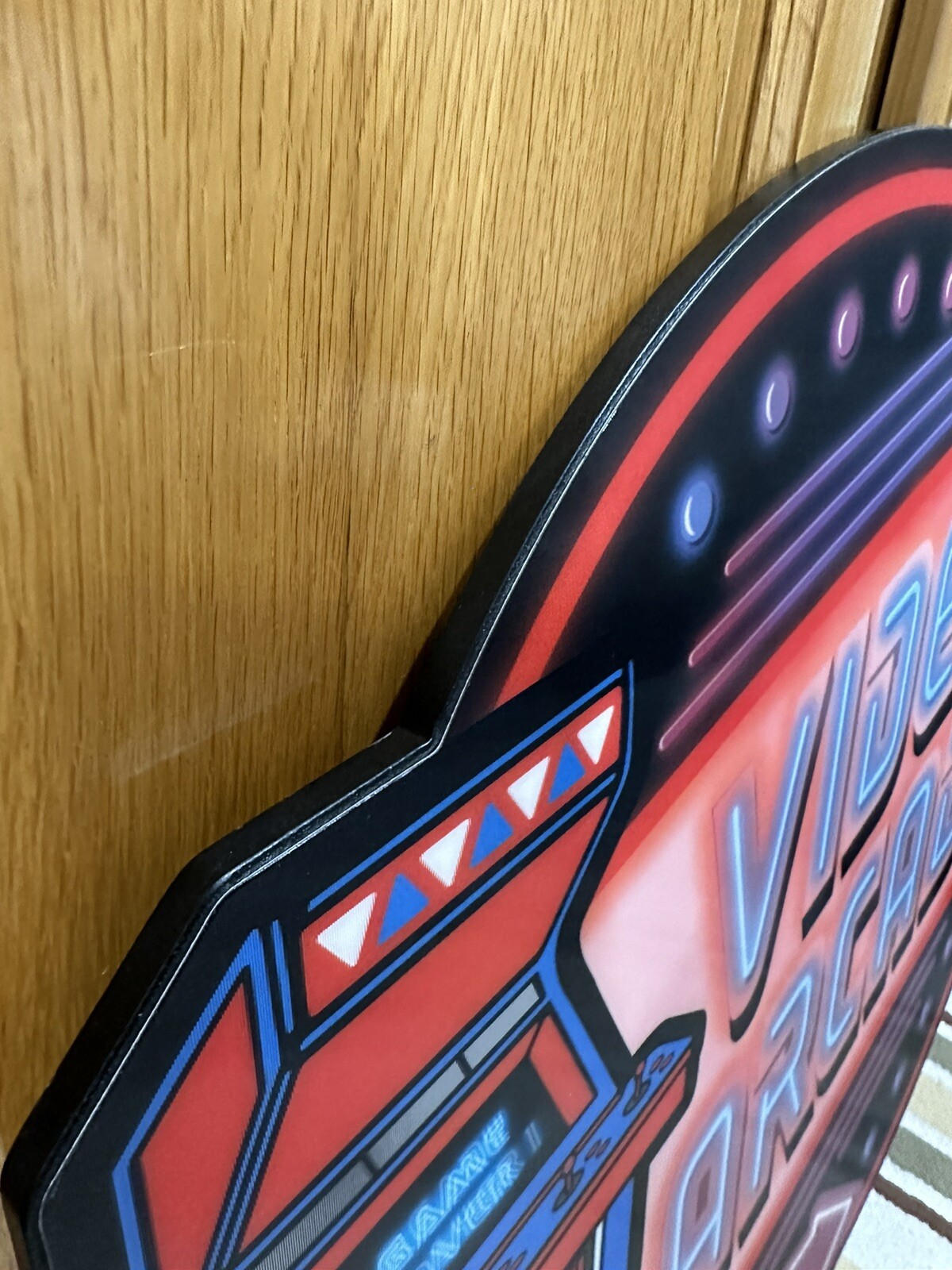 Video Arcade Game Room Sign Pinball Bar Vintage Style Wall Decor