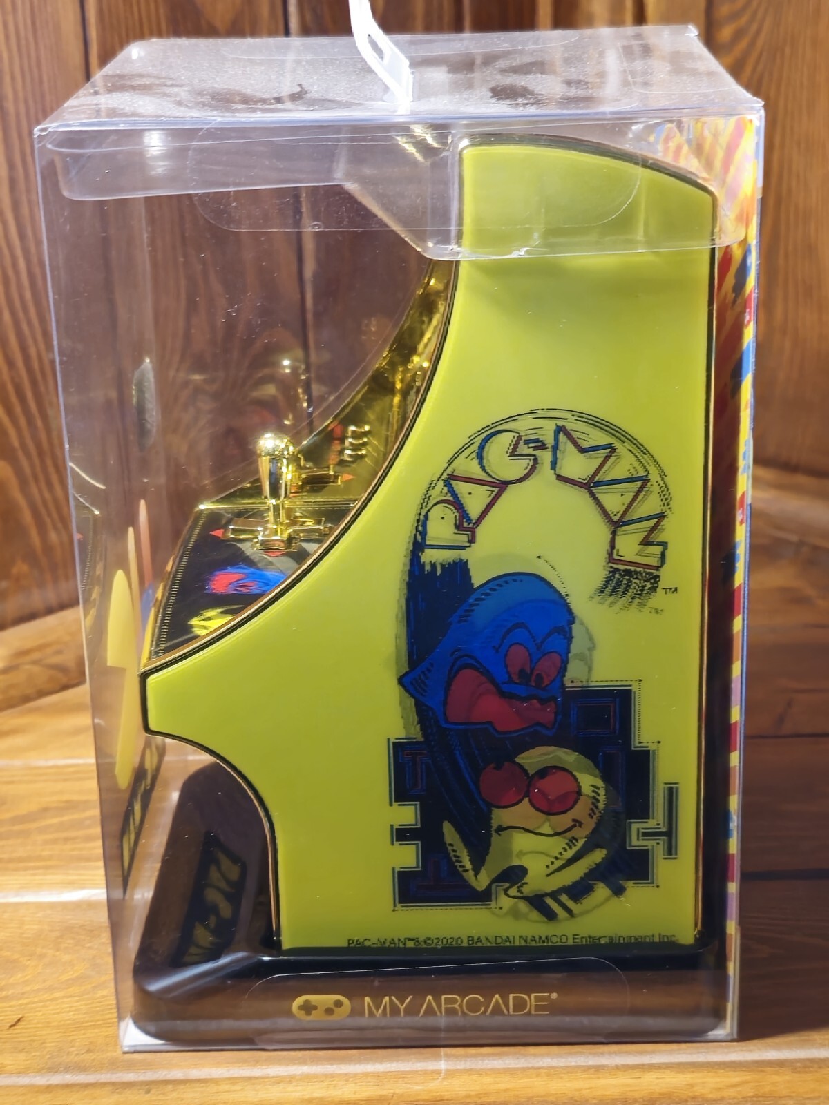 My Arcade PAC MAN 40th Anniversary 6.75 Inch Gold Micro Player Mini Video Game