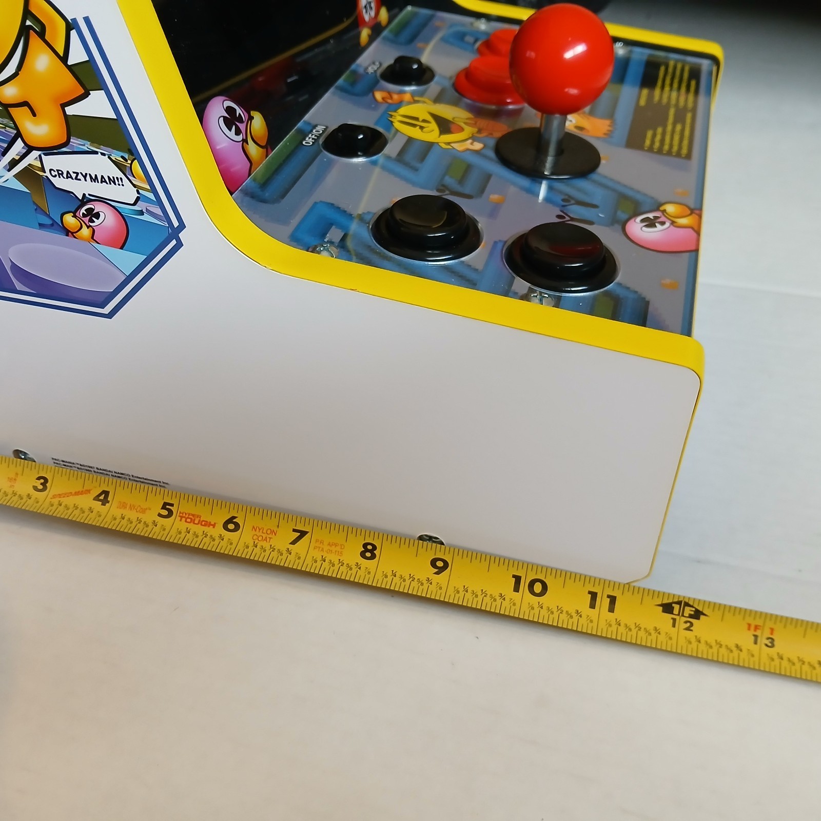 Arcade1Up 8″ Pac-Man 5-in-1 Countercade Arcade Machine Mania Dig Dug Galaga 88