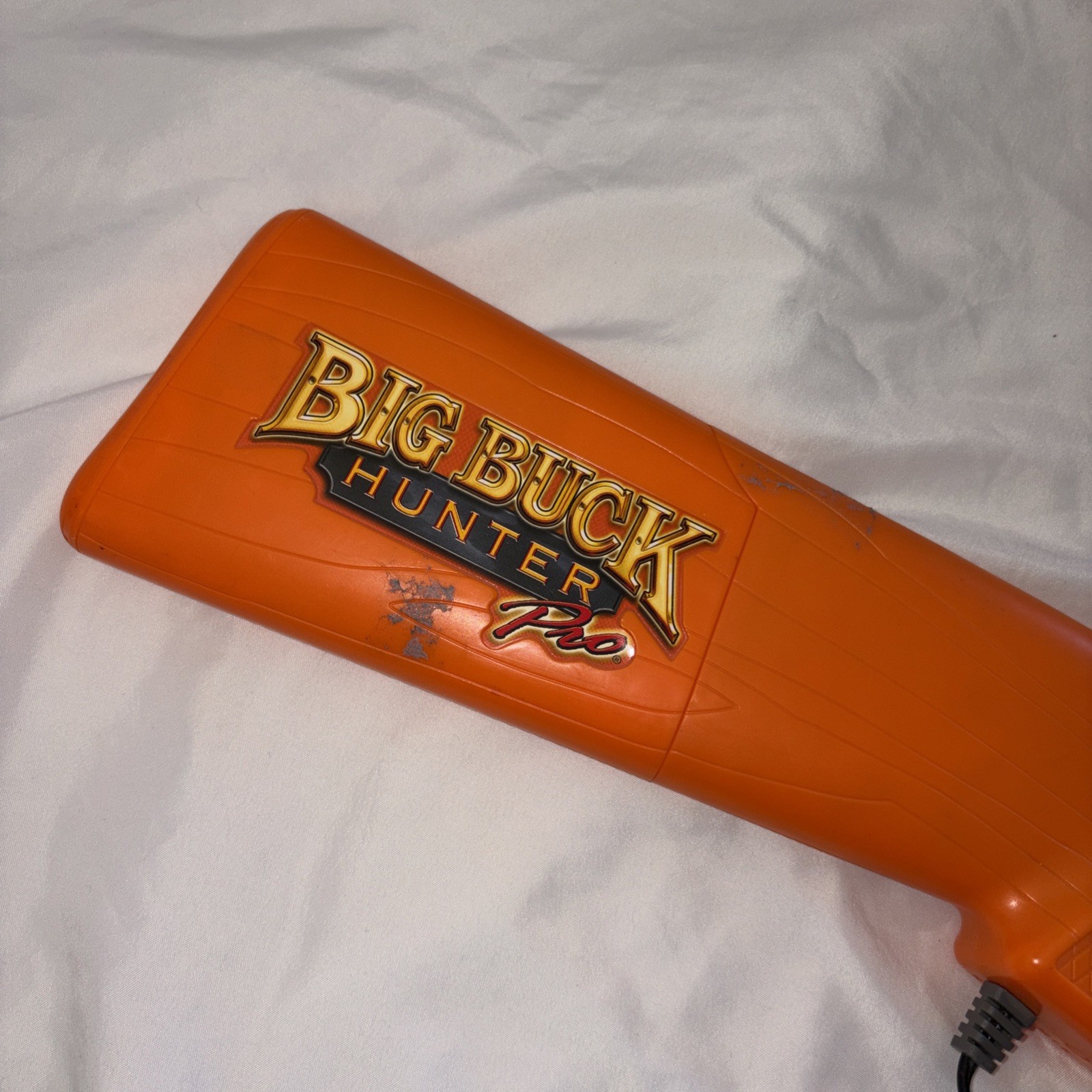 BIG BUCK HUNTER PRO Orange Shotgun Gun Controller Jakks Pacific 2006 No Sensor