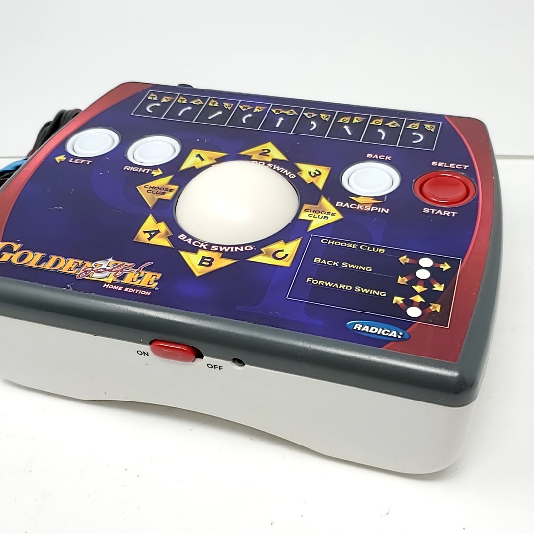 Golden Tee TV Plug & Play Arcade Golf Home Edition Radica 2005 TESTED