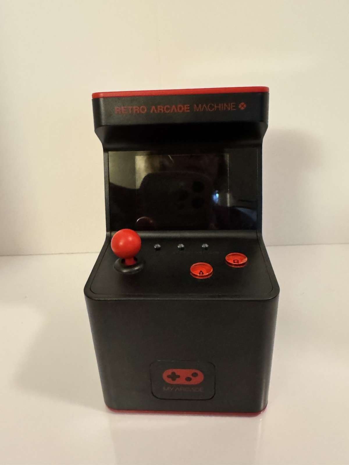 My Arcade Retro Mini Arcade Machine DGUN-2593 Tested Works Red Black