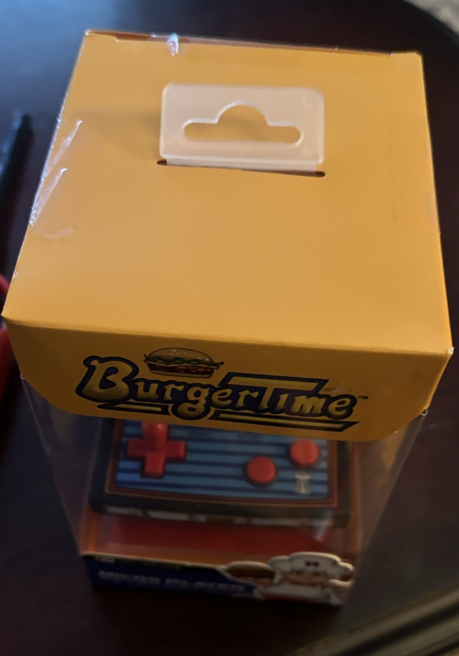 BurgerTime Micro Player Retro Arcade Tabletop – My Arcade – Tap Model – New