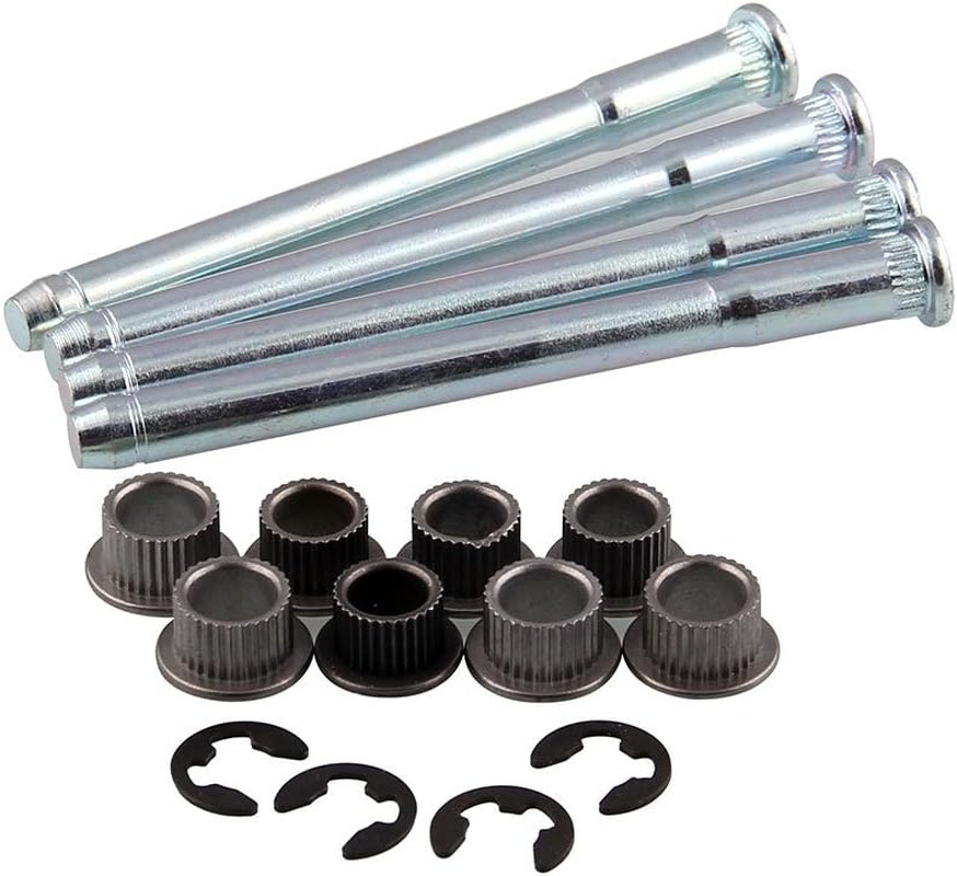 RULLINE Door Hinge Pin and Bushing Repair Kits (4 Pins 2 Door) Compatible with 1