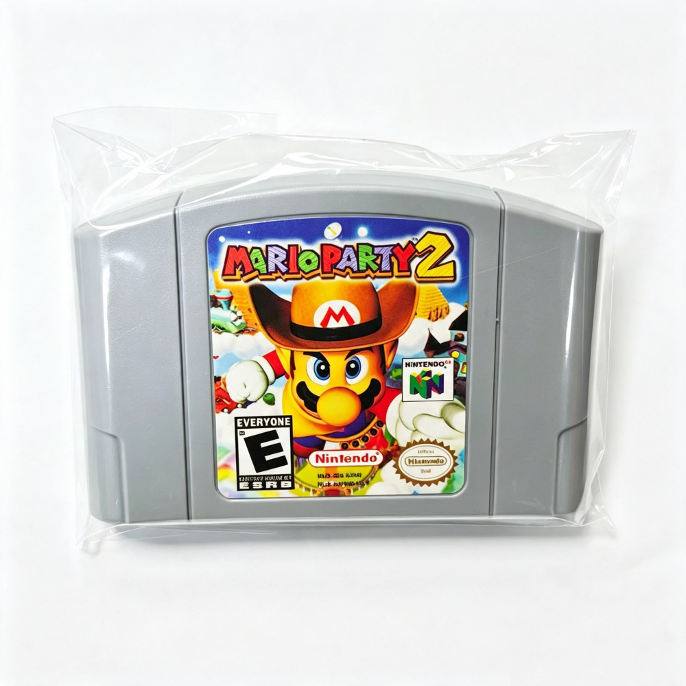 Mario Party 2 for Nintendo 64 N64 Video Game Cartridge Only Tested Working