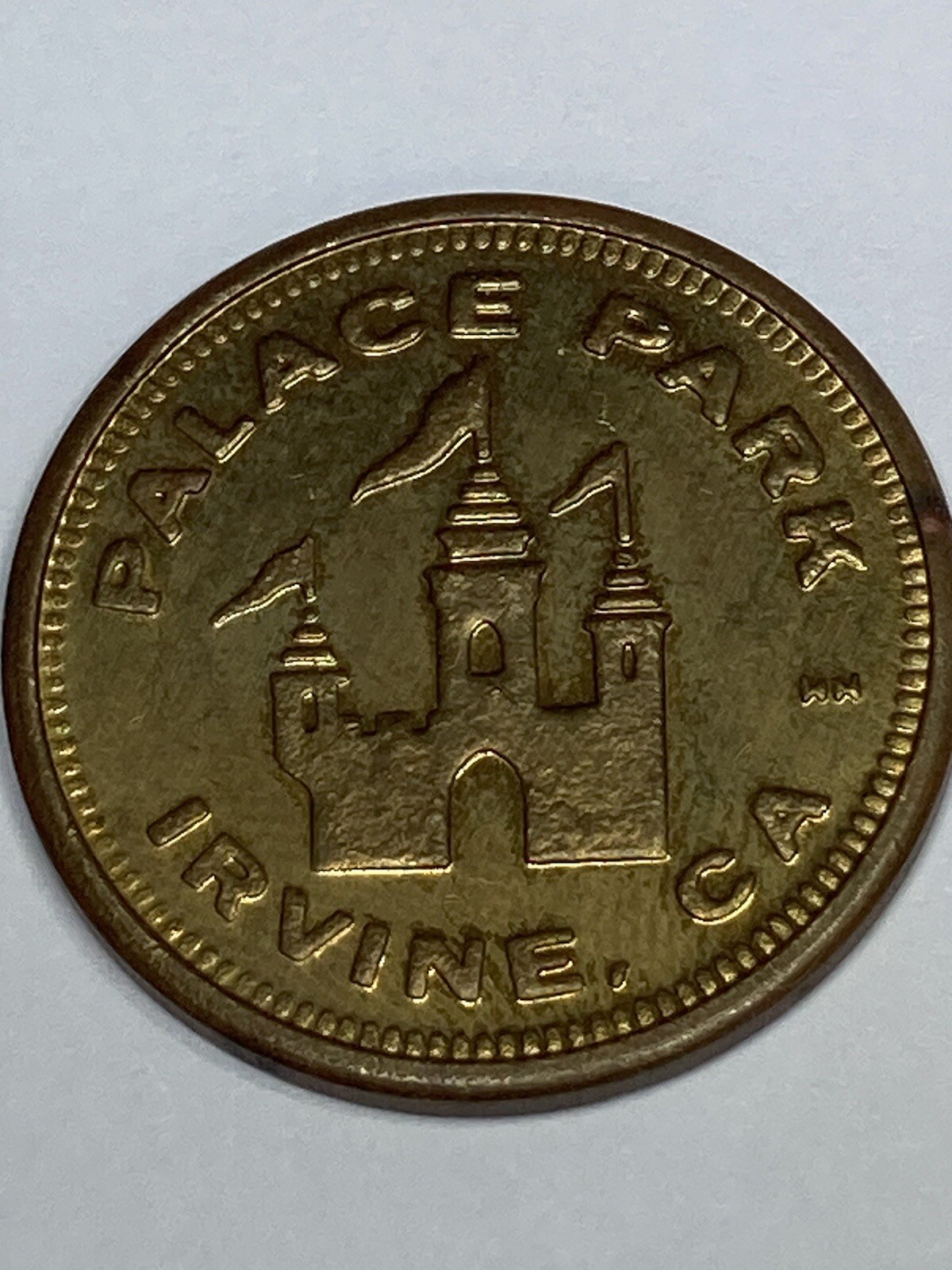 SCARCE PALACE PARK COCA-COLA ARCADE TOKEN IRVINE CALIFORNIA OBSOLETE #qe1