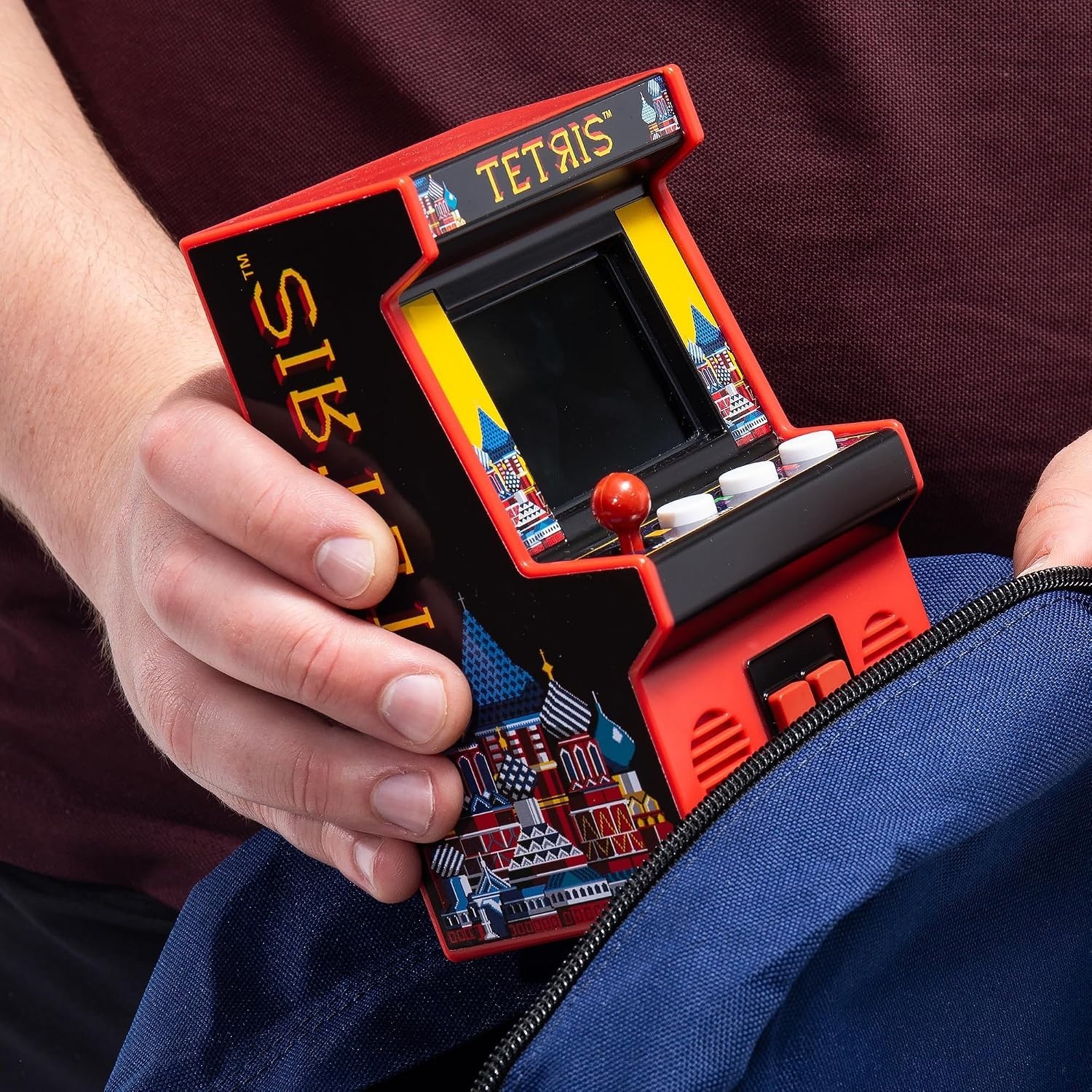 Mini Arcade Tetris Game – Retro Handheld Classic for Kids and Collectors