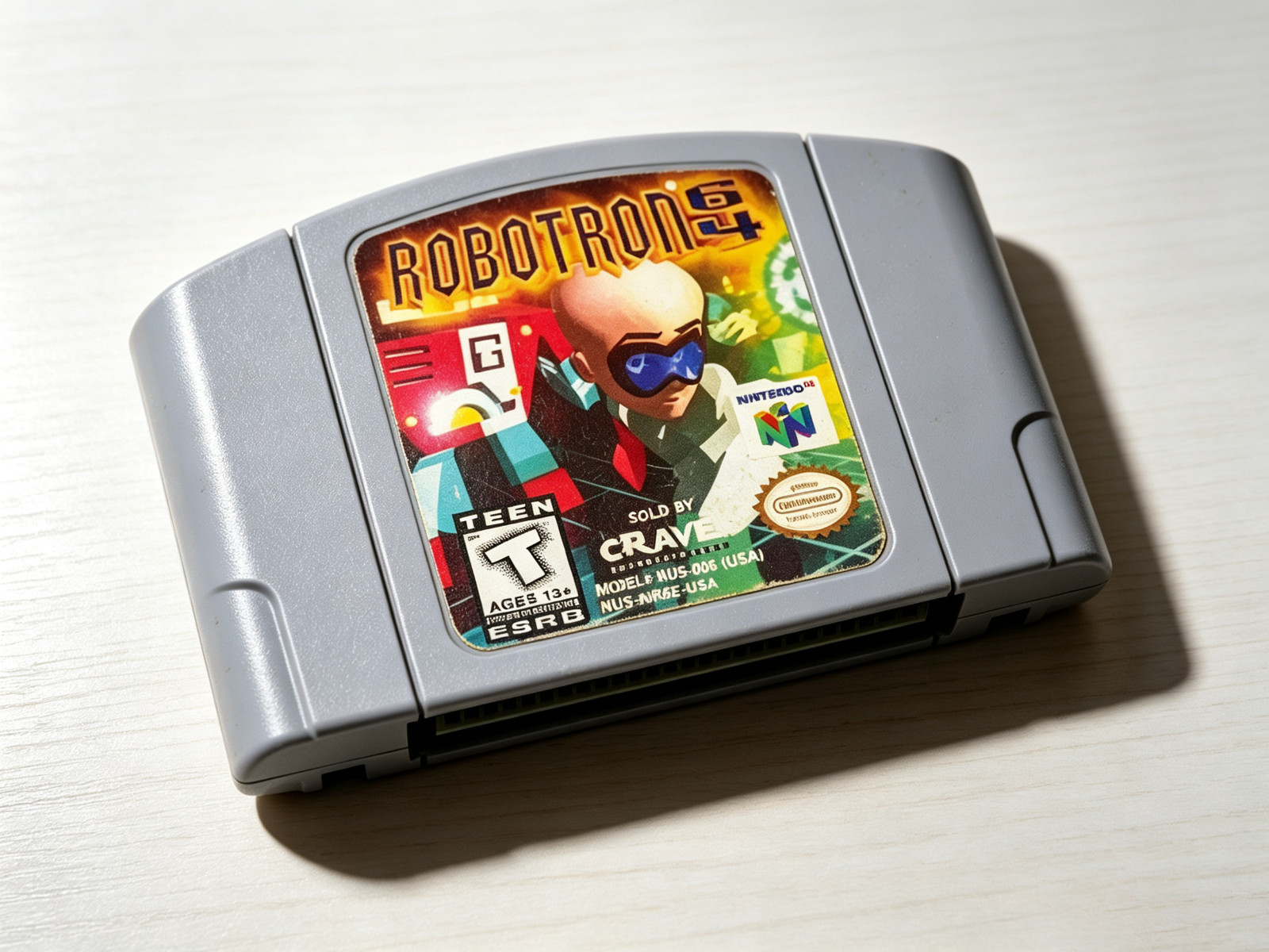 Robotron 64 Games For Nintendo N64 US Version Fast Shipping