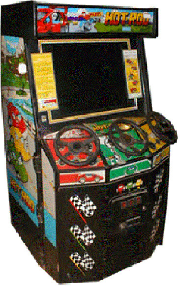 HOT ROD ARCADE MACHINE by SEGA (Excellent Condition) *RARE*