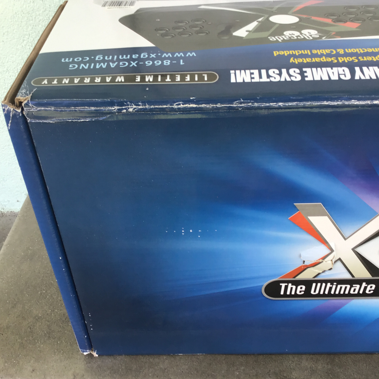 X-Gaming X-Arcade Tankstick 2 Player w/Trackball Includes Original Box
