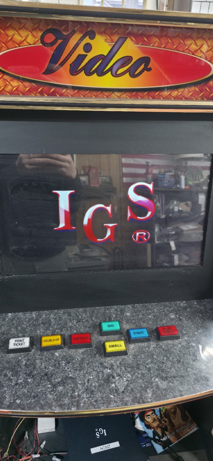 IGS Captain Jack Arcade games (game board only)