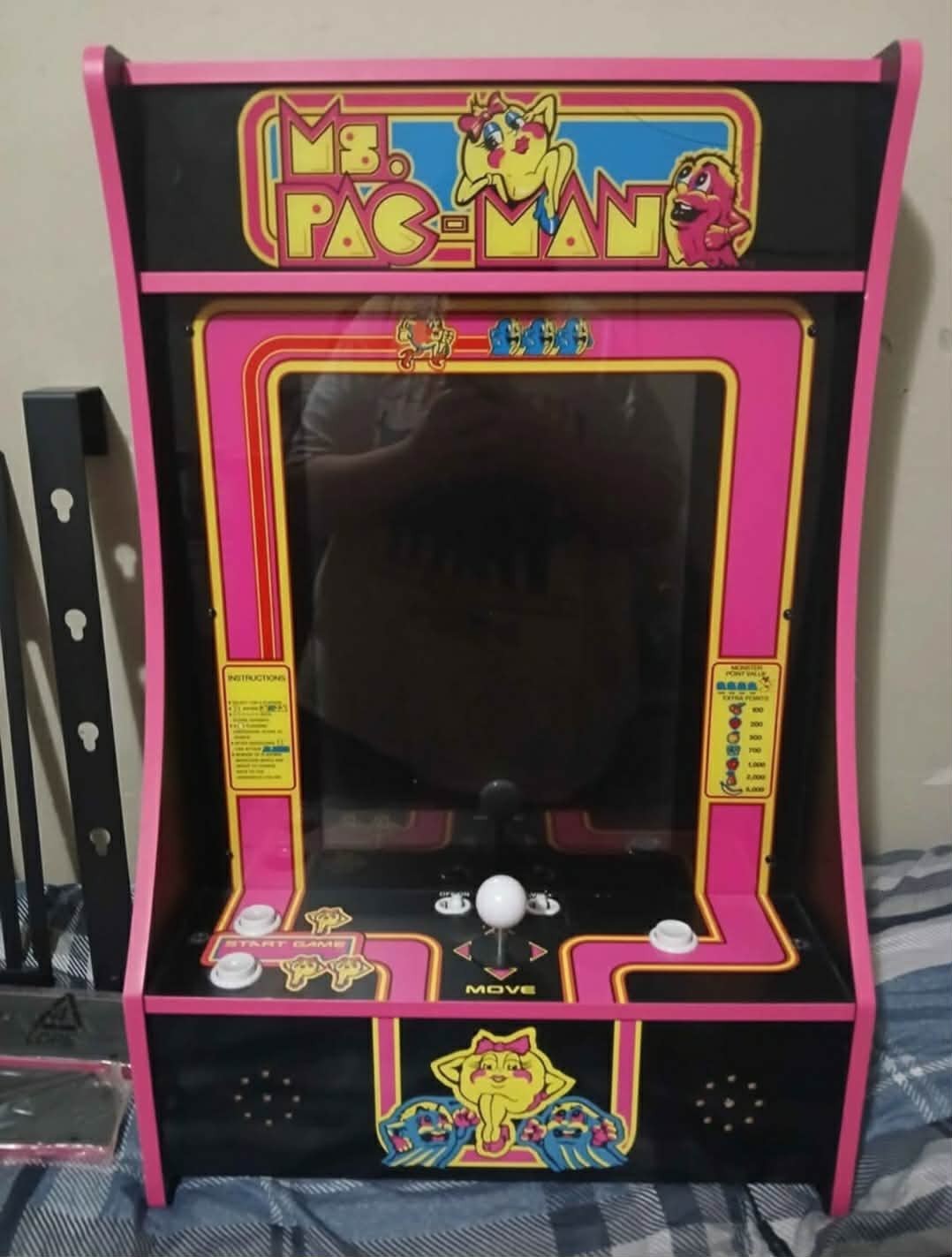 Arcade1Up Ms. Pac-Man Countercade Tabletop Arcade Machine
