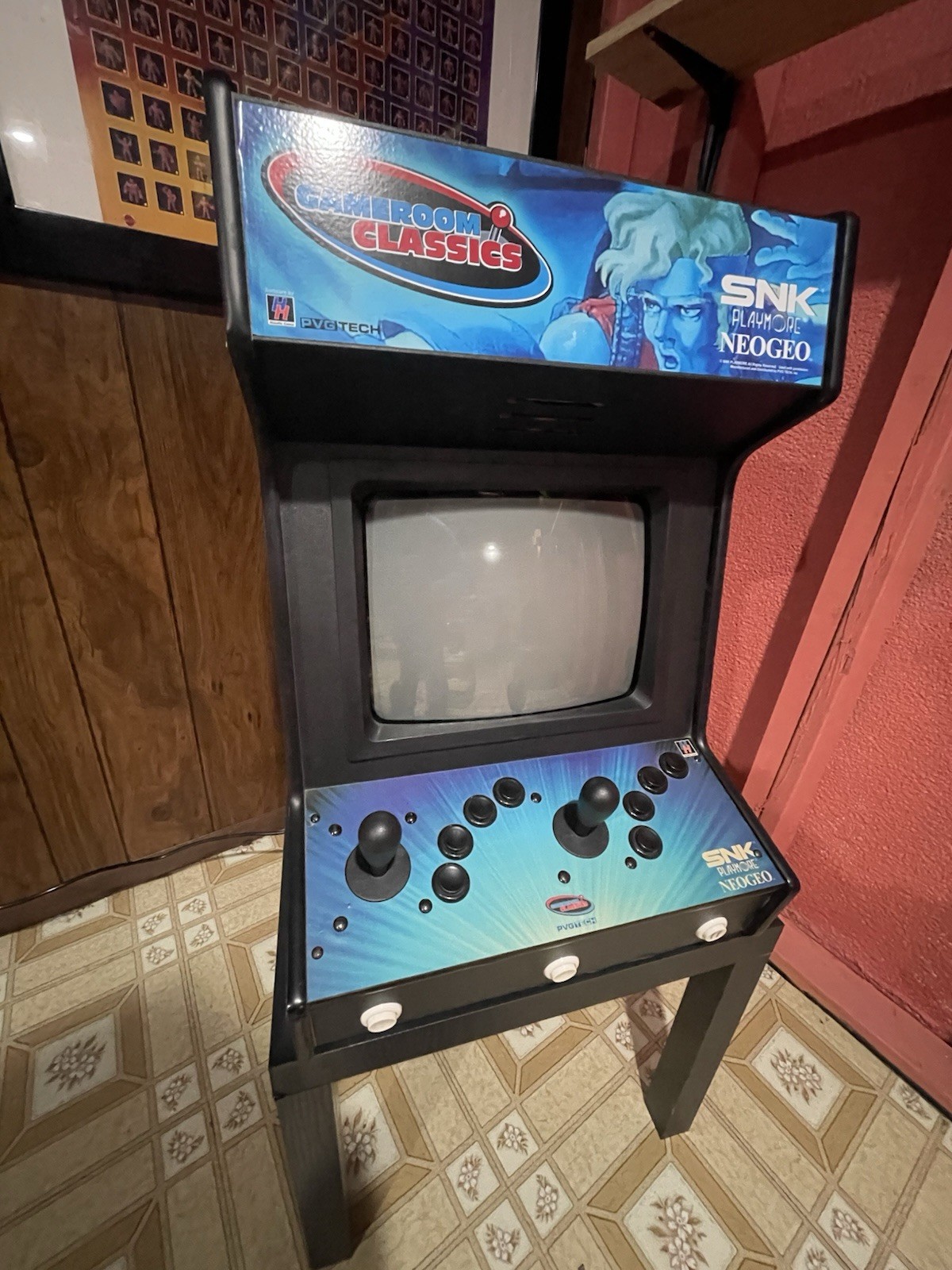 SNK Game Room Classics Neo Geo Arcade Machine AES MVS