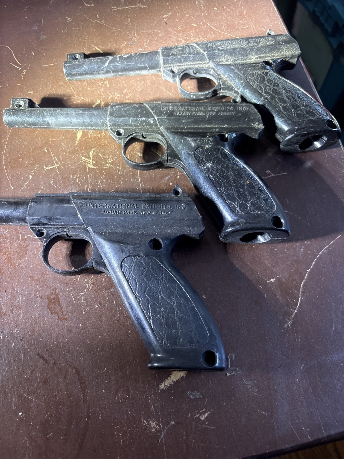 International Exhibits Inc. Asbury Park N.J. Concession Game Toy Guns