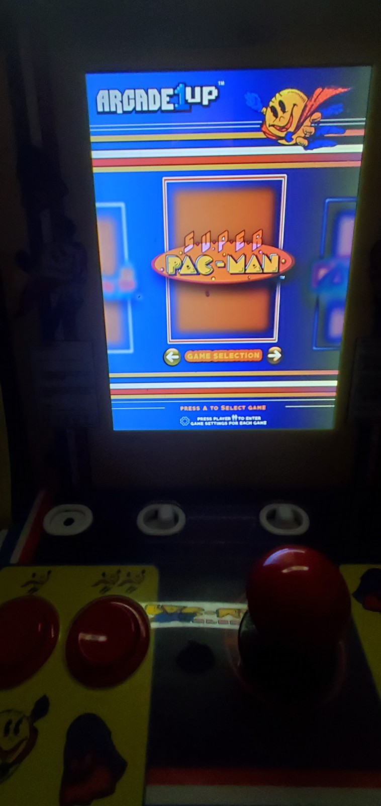 Arcade1Up Countercade – Mini Arcade 4-in-1 Pac-Man/Super Pac-Man/Dig Dug/Rally-X