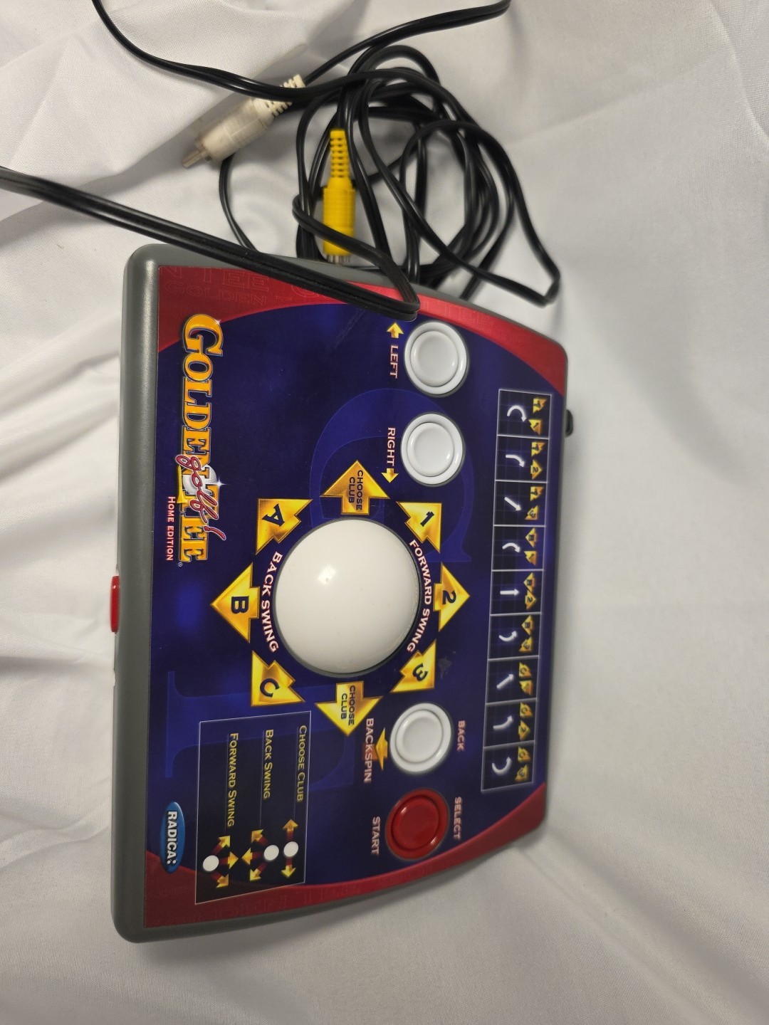 Golden Tee Golf Plug And Play Home TV Edition Game 2005, Radica, Tested Works
