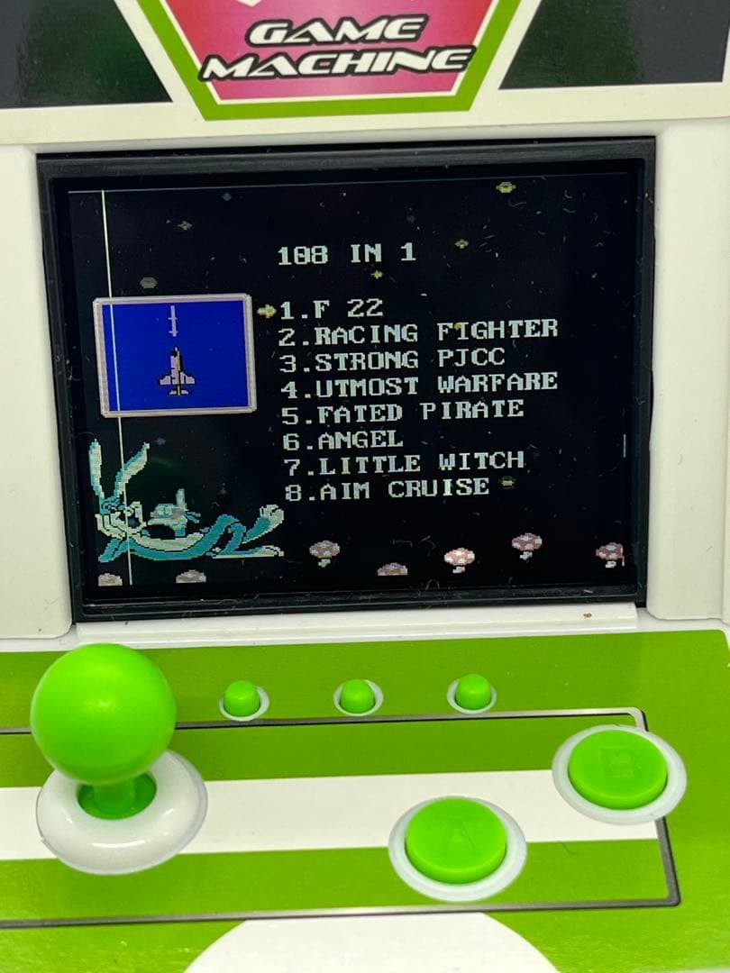 [Tested and Working] GAME MACHINE 108 IN 1 Retro Arcade Game Machine
