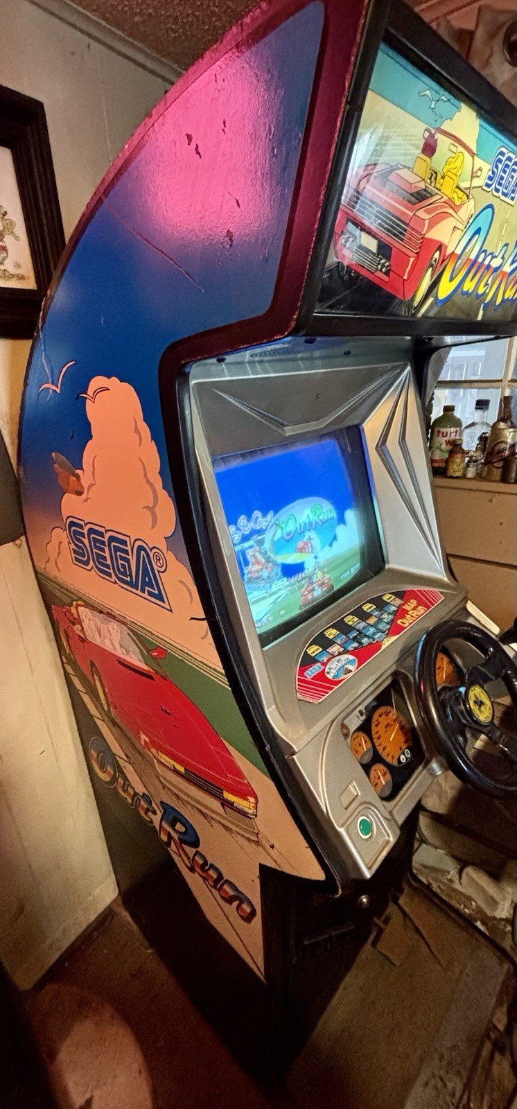 Vintage SEGA OutRun Arcade Machine – Fully Working!