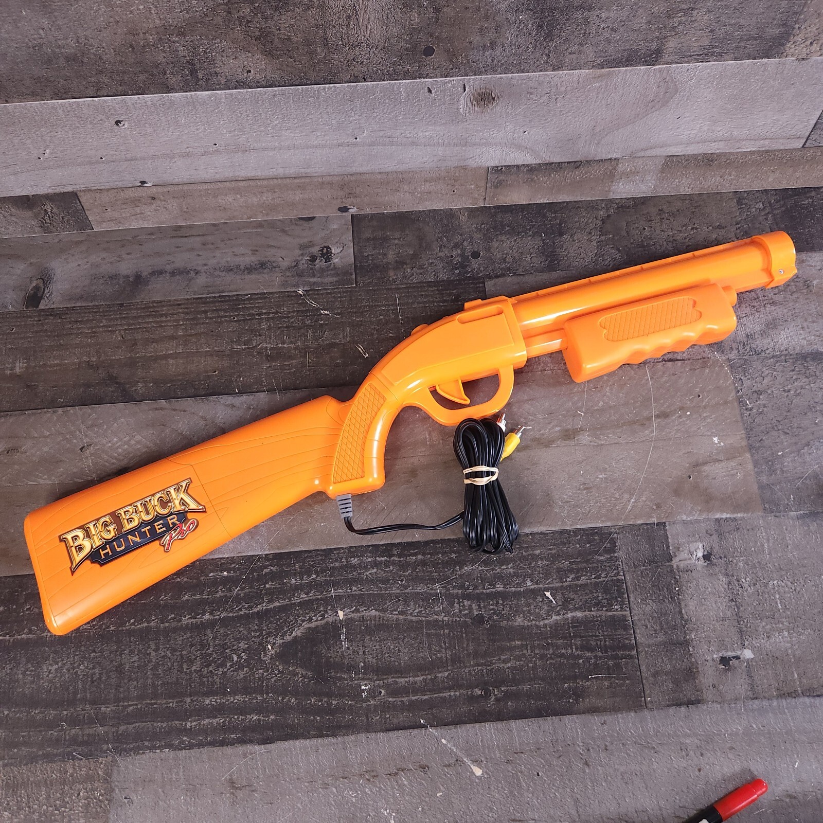 Big Buck Hunter Pro Plug & Play TV Video Game Gun Controller Orange Gun Only