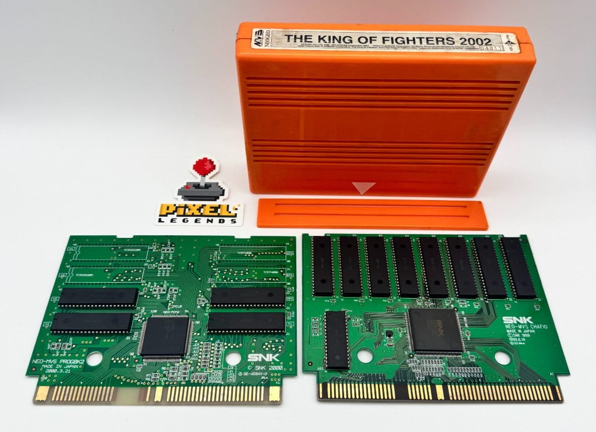 US Seller- SNK Neo Geo MVS King of Fighters 2002 – Authentic – Tested & Working