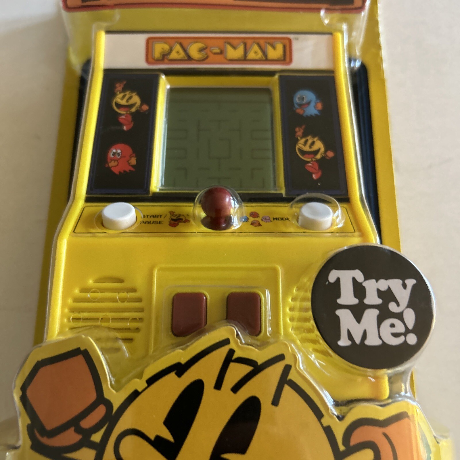 Pac-Man Mini Arcade Game Pacman Machine TESTED AND WORKING