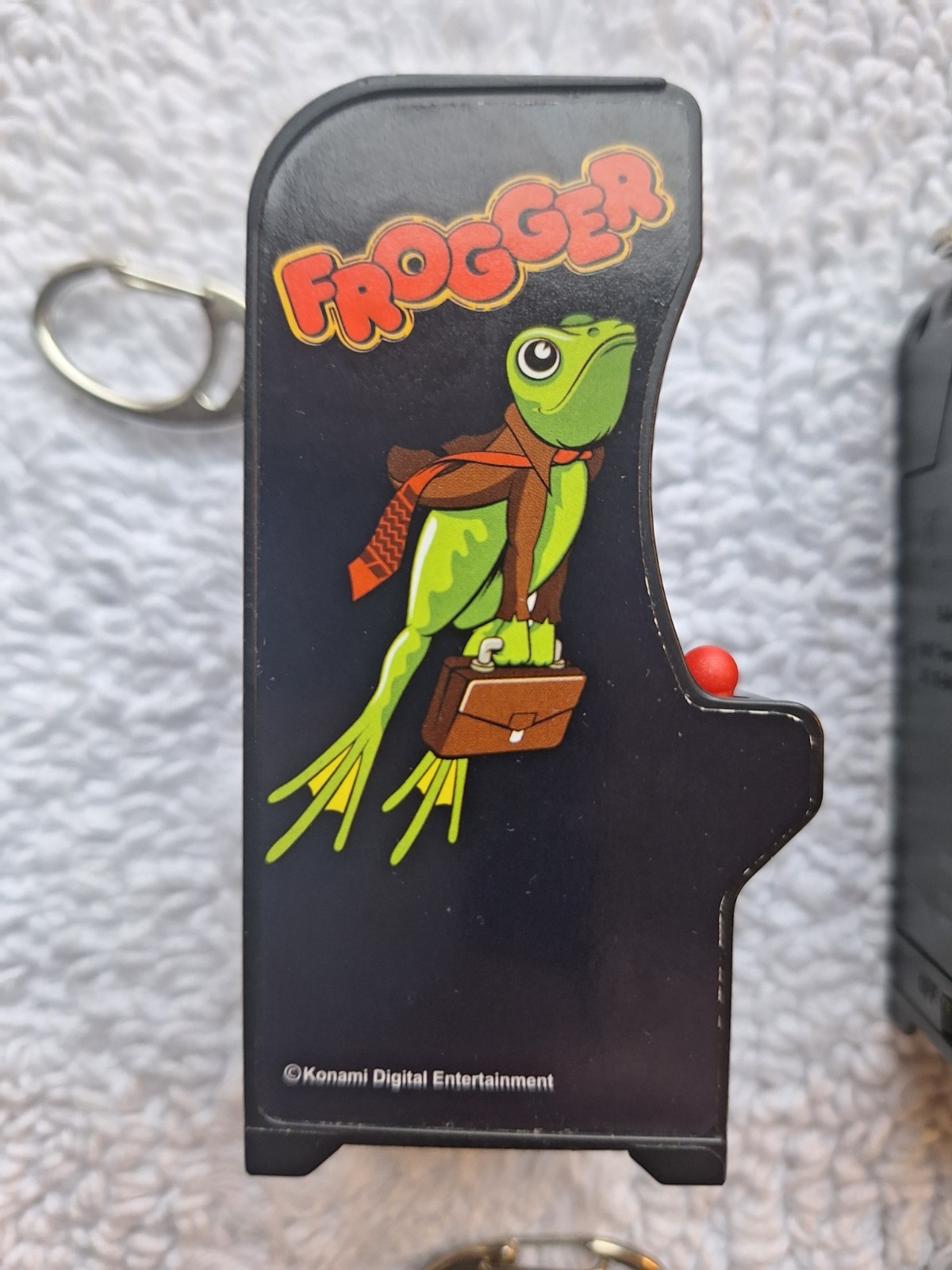 Tiny Arcade Games Keychain Lot of 8 PacMan Frogger Galaxian Dig Dug WORKING